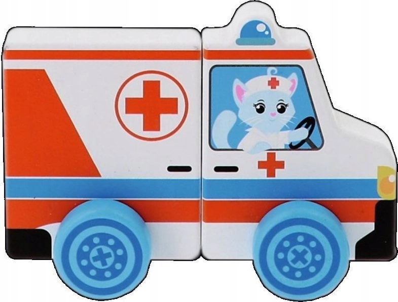Trefl Wooden toy - Ambulance TREFL