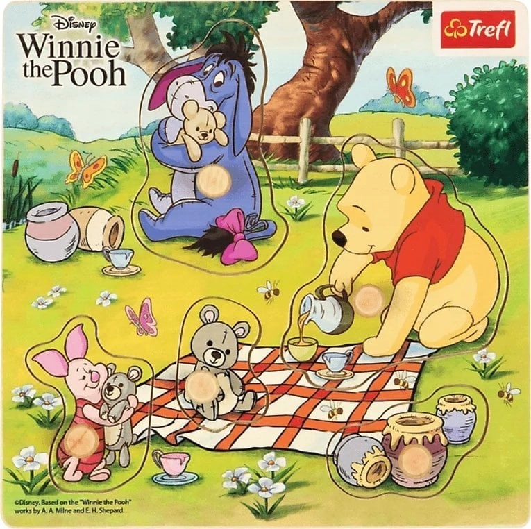 Trefl Mini wooden puzzle - Winnie