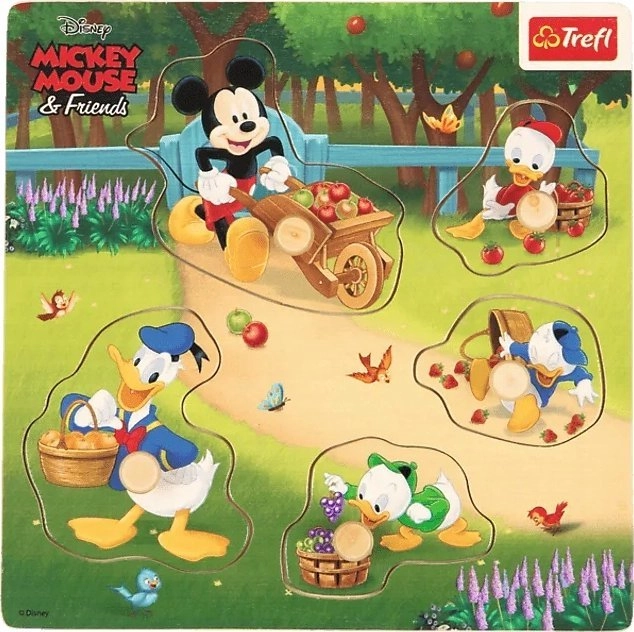 Trefl Mini wooden puzzle - Mickey