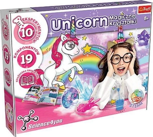 Trefl Magic crystals Unicorn S4Y large