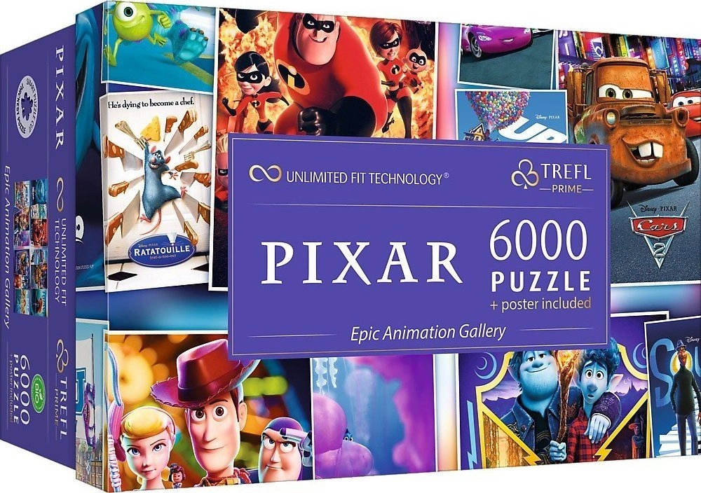 Puzzle 6000 elementów Disney Pixar Collection