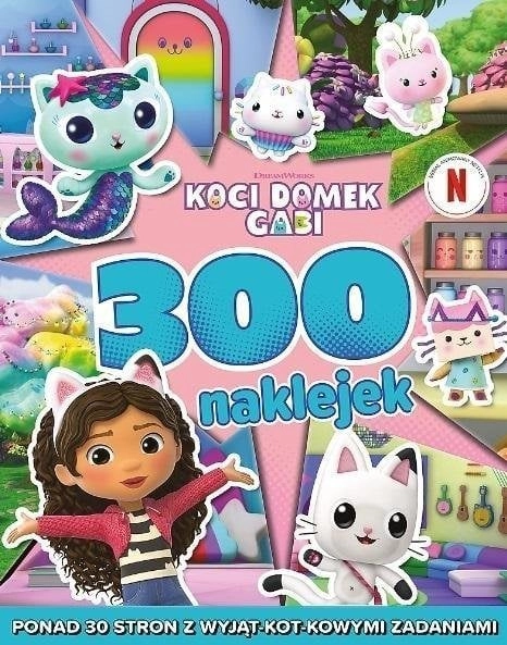 Trefl Gabi`s Cat House. 300 stickers