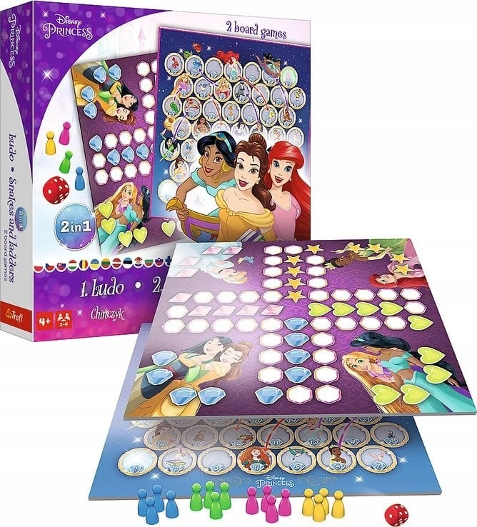 Chinese / Snakes and ladders 2in1