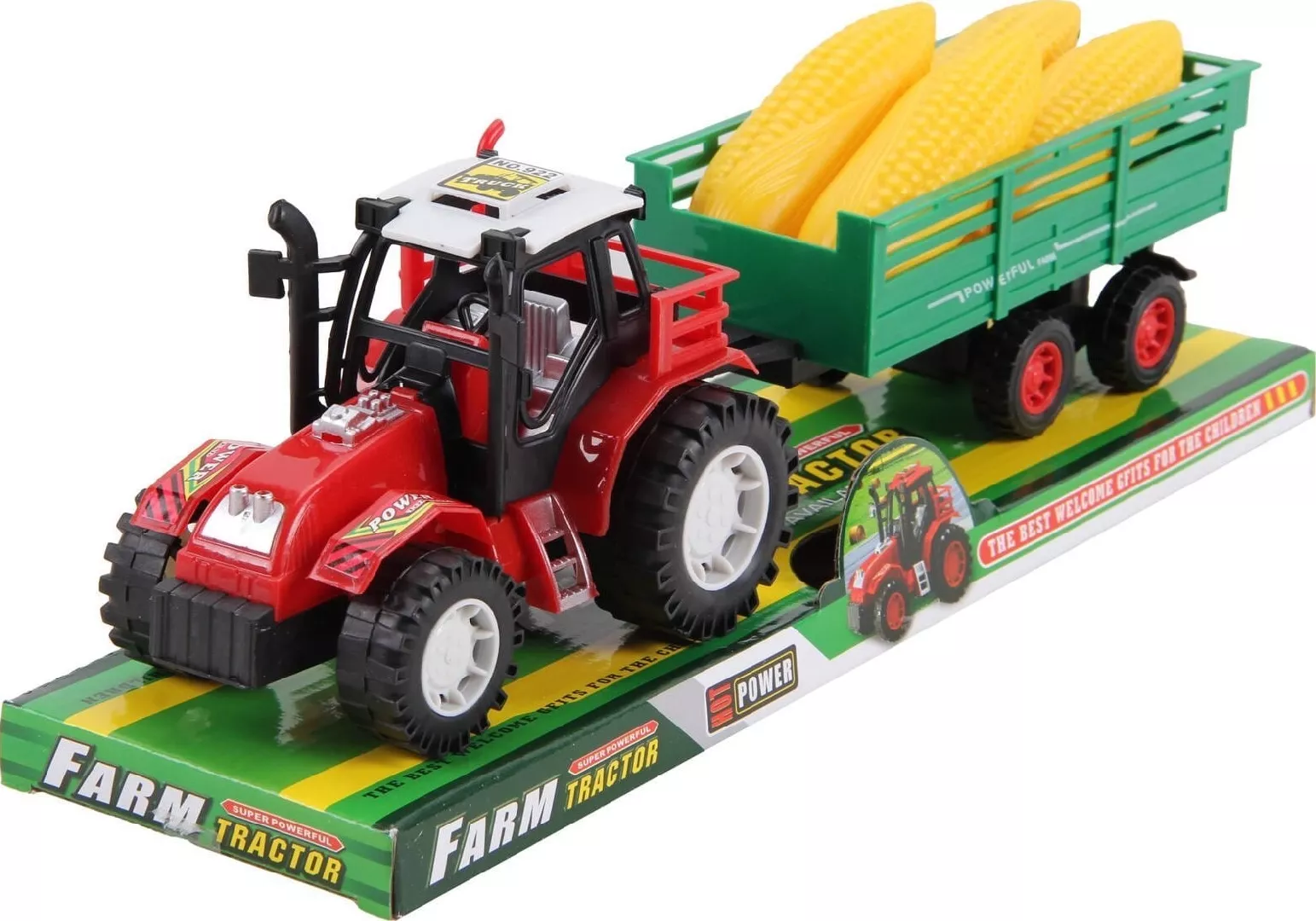 Tractor with trailer and corn 14145793