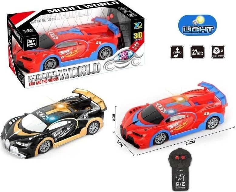 Trifox Sports car with MIX radio