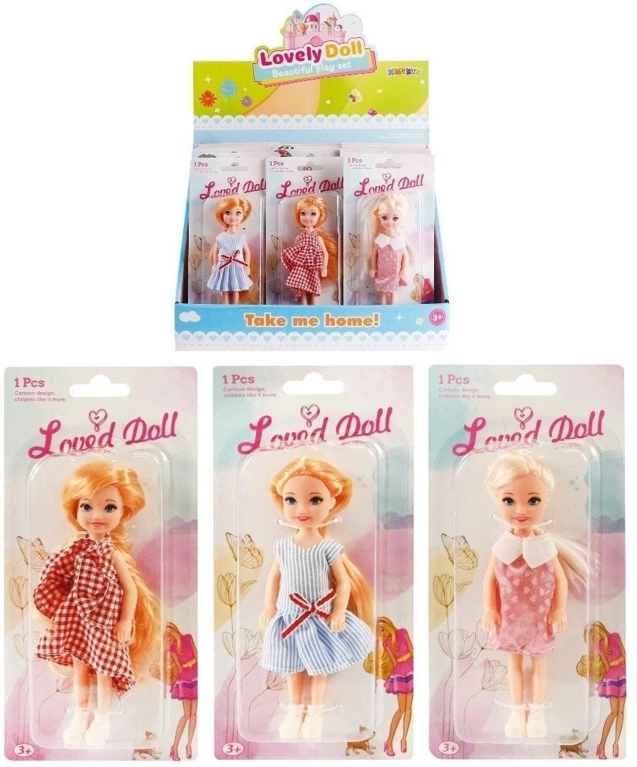 Girl doll A-1856 85737 5901353685737