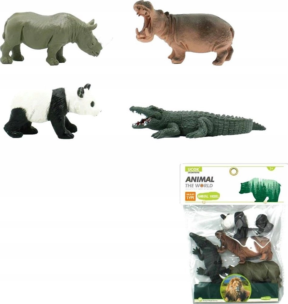 Trifox figurine Zoo animals 4 pcs