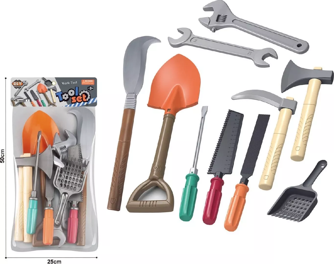 Tool set 10 pieces 5901353118235 TR-59525-0