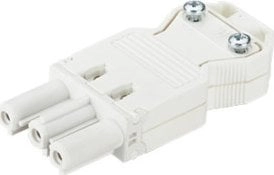 BACHMANN device coupling GST18/3 white 13889817