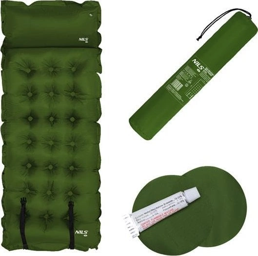 NILS CAMP SELF-INFLATING MAT NC4018 DARK