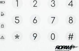 ROPAM TOUCH KEYBOARD TK-4W 23218 TK-4W