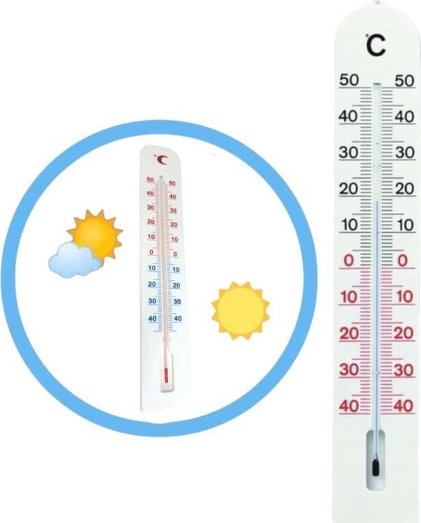 Triton OUTDOOR/INNER PLASTIC THERMOMETER 40cm 372