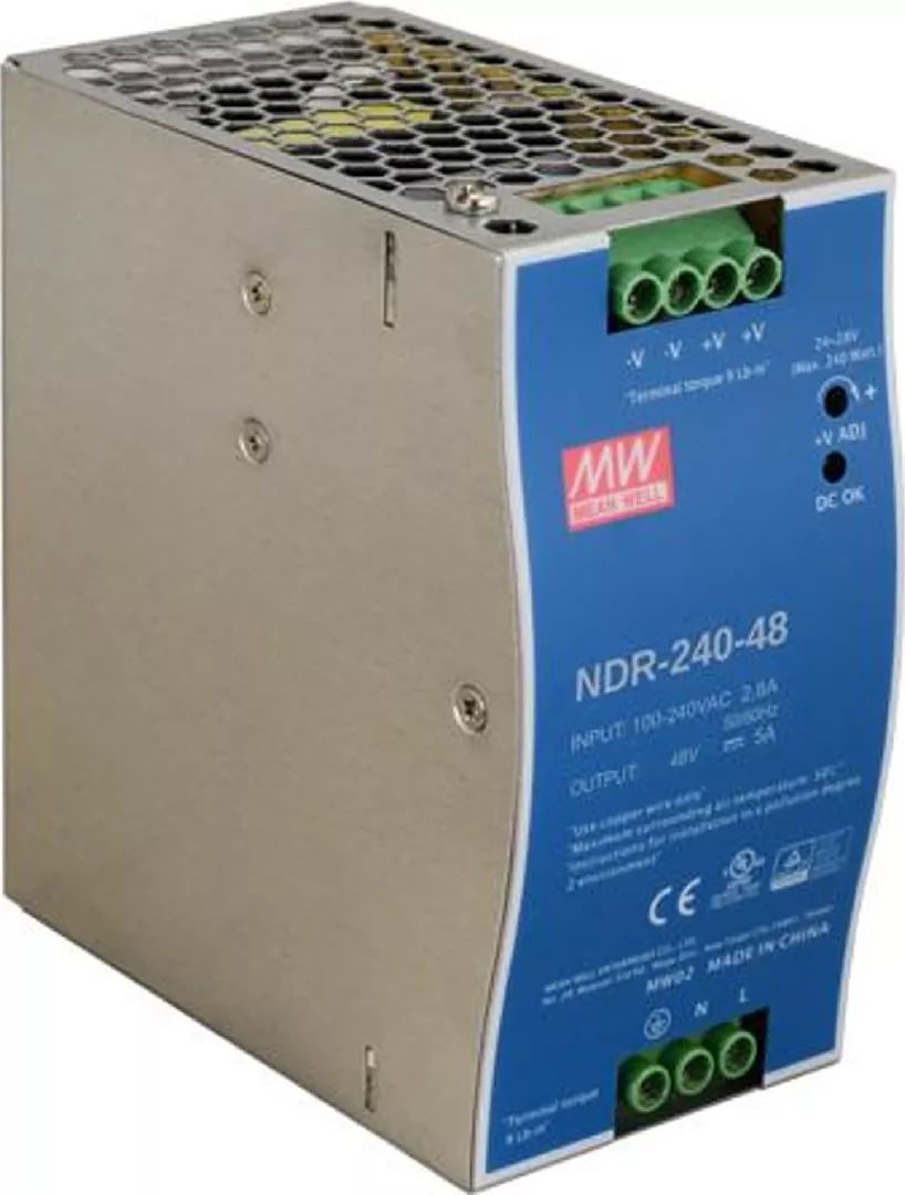 MEAN WELL DIN RAIL SWITCHING POWER