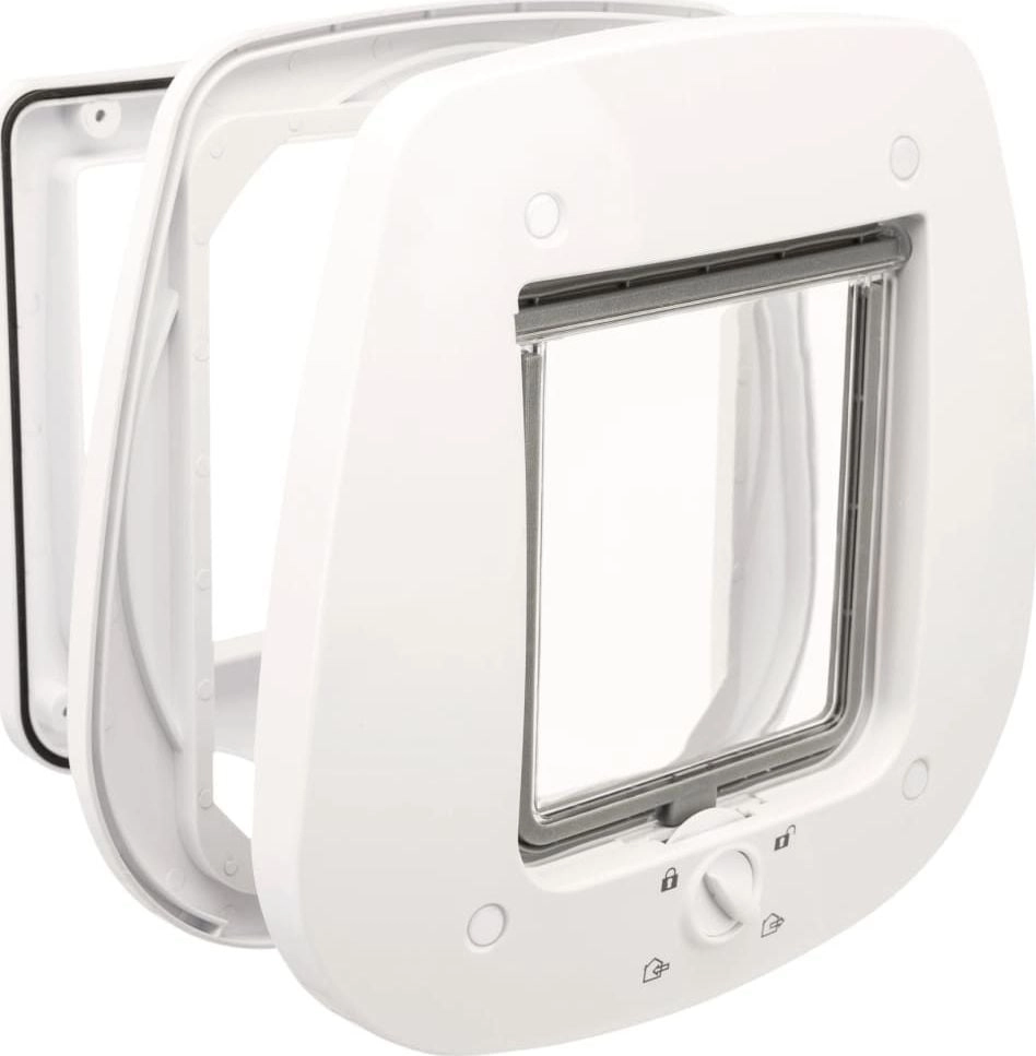 4-Way cat door  for glass doors