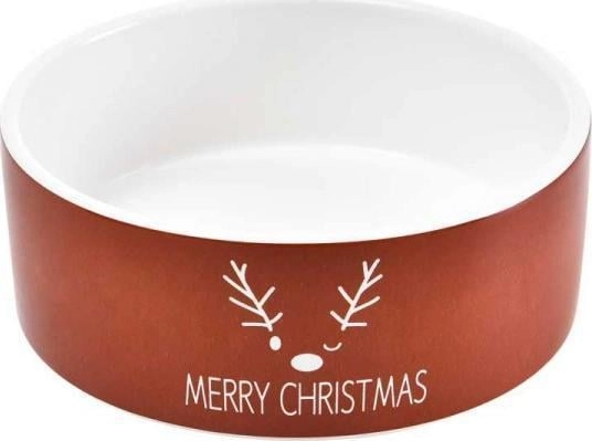 Trixie Ceramic dog bowl Merry Christmas