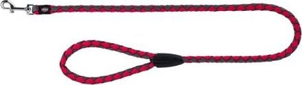 Trixie Cavo leash fuchsia-graphite sizes L–XL: