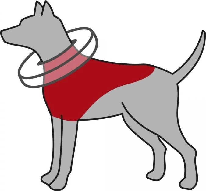 Trixie Protective collar inflatable S–M 32-40cm