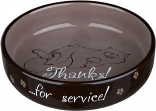 Trixie CERAMIC CAT BOWL 0.3