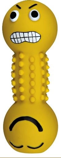 Trixie Dumbbell with a smile latex