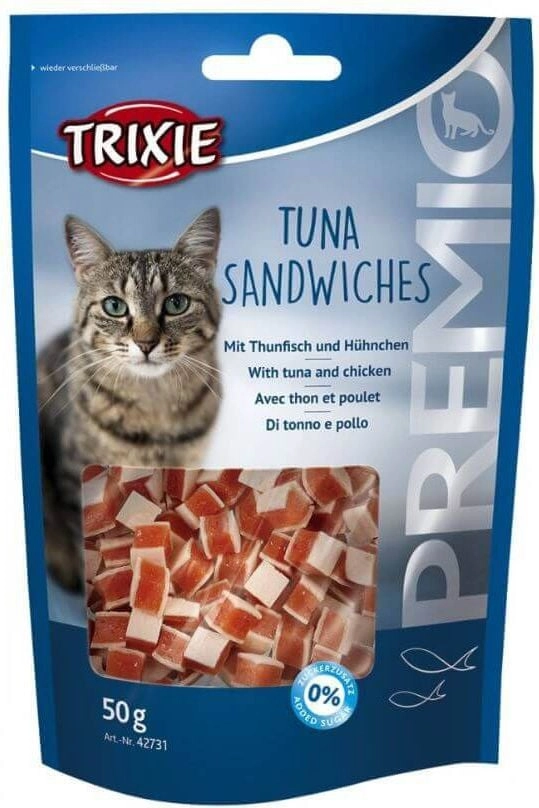 Trixie Snacks PREMIO ``tuna sandwiches``  50