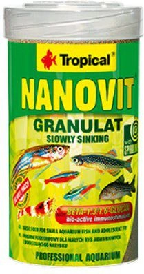Tropical Nanovit Granulat pokarm podstawowy małych