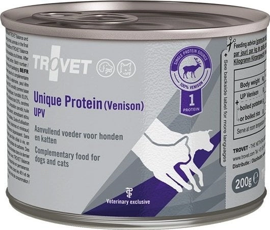 Trovet Trovet Unique Protein UPV Dziczyzna
