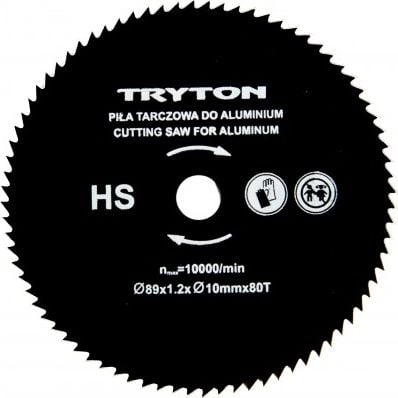 Tryton Zestaw tarcz tnących HSS 89x10mm