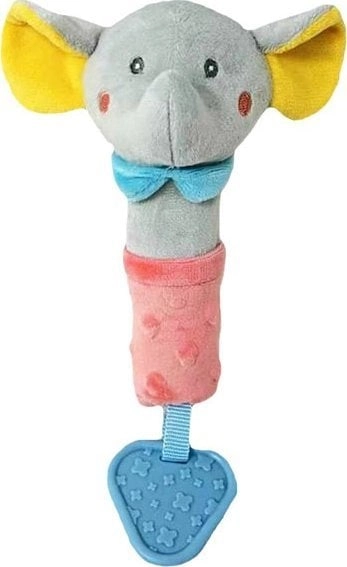 Gray elephant toy with sound  17