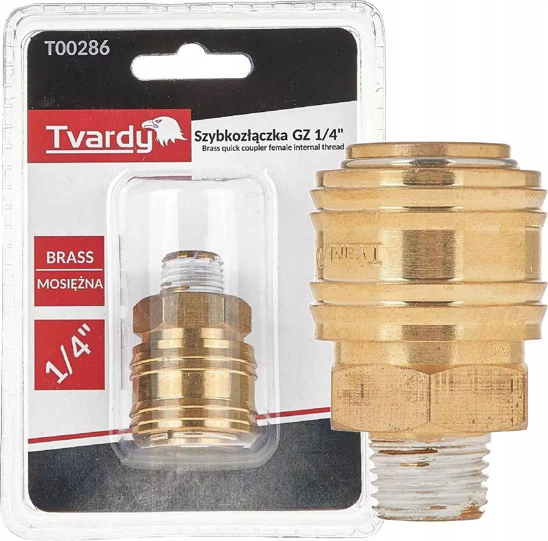 Brass quick connector GZ 1/4`` female