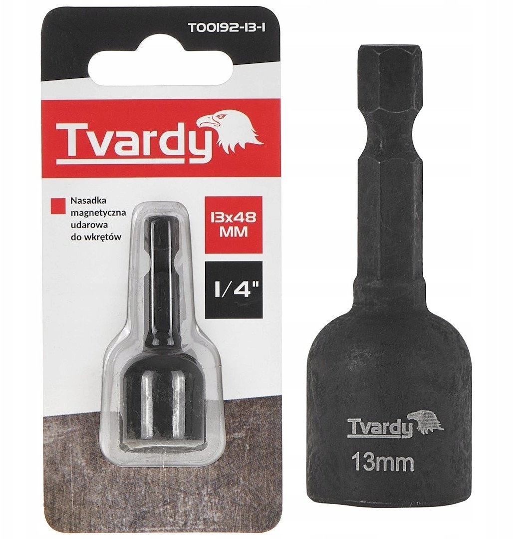 Magnetic impact socket for screws 13mm