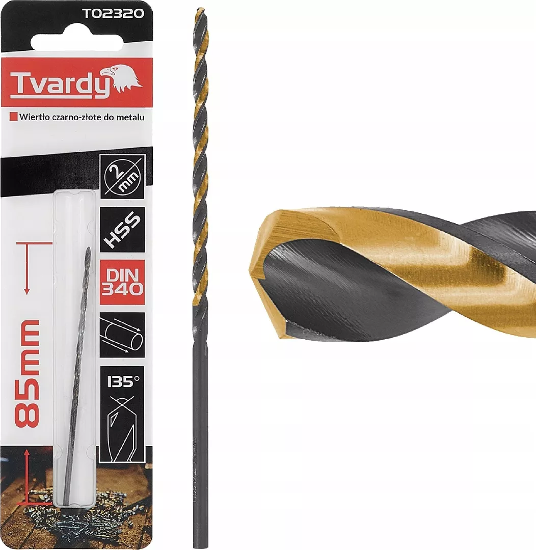 Tvardy drill Black and gold drill