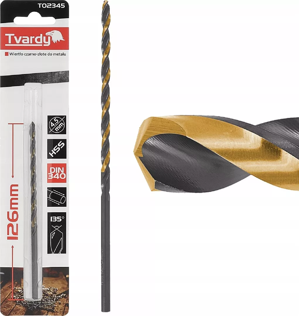 Tvardy drill Black and gold drill
