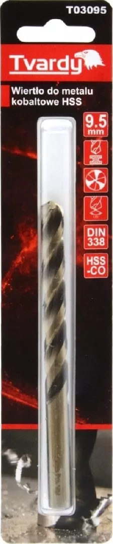 Tvardy drill bit HSS cobalt metal