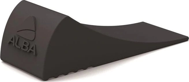 TWIN Door stopper wedge in black