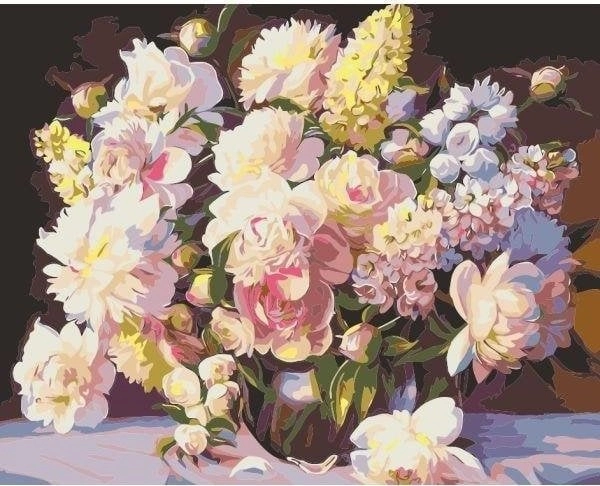 Painting by numbers - 40x50cm Bouquet