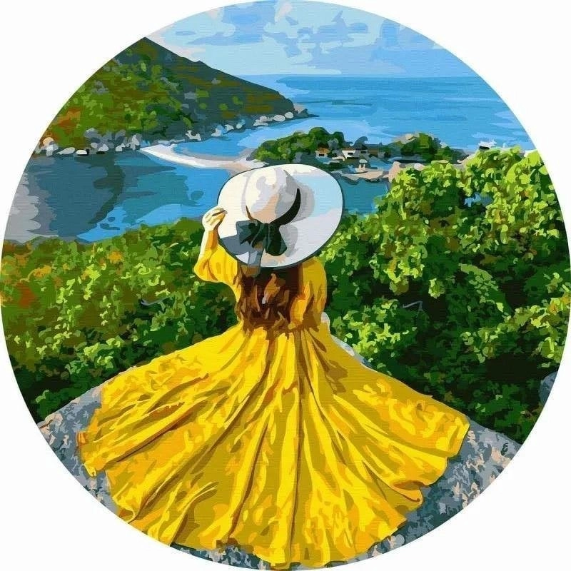 Painting by numbers round - The