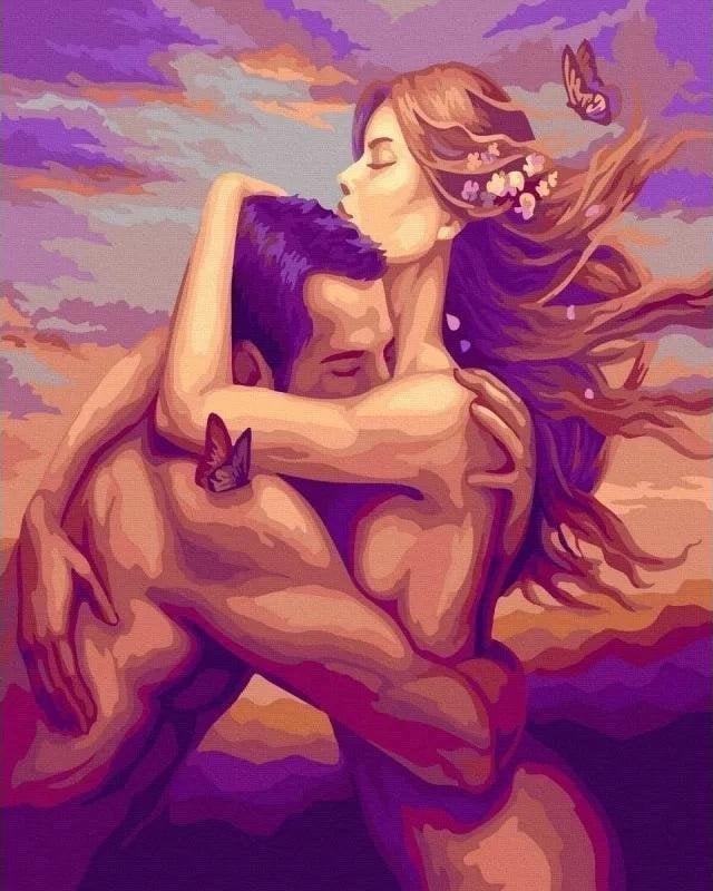 Painting by numbers - Hug me