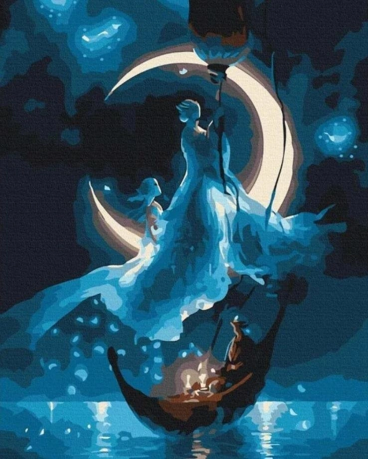 Painting by numbers - Goddess of