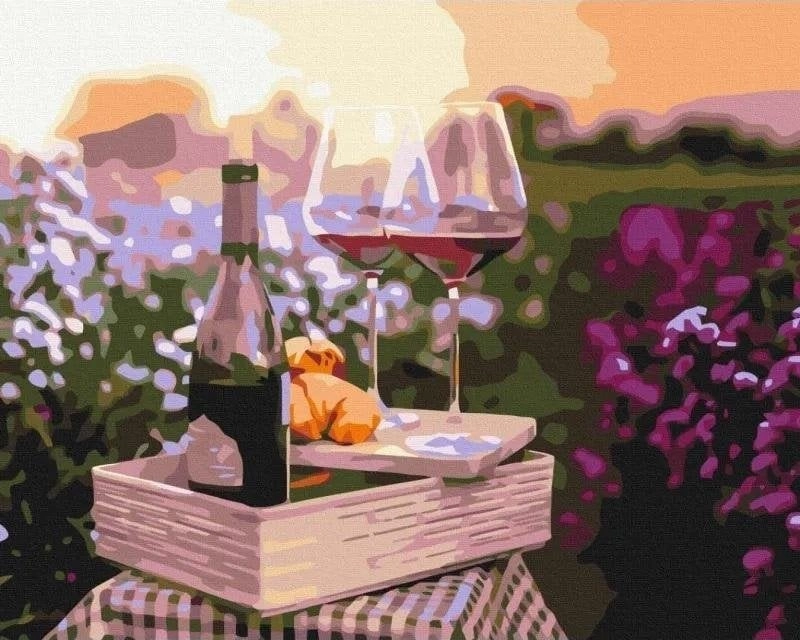 Painting by numbers - Romance in