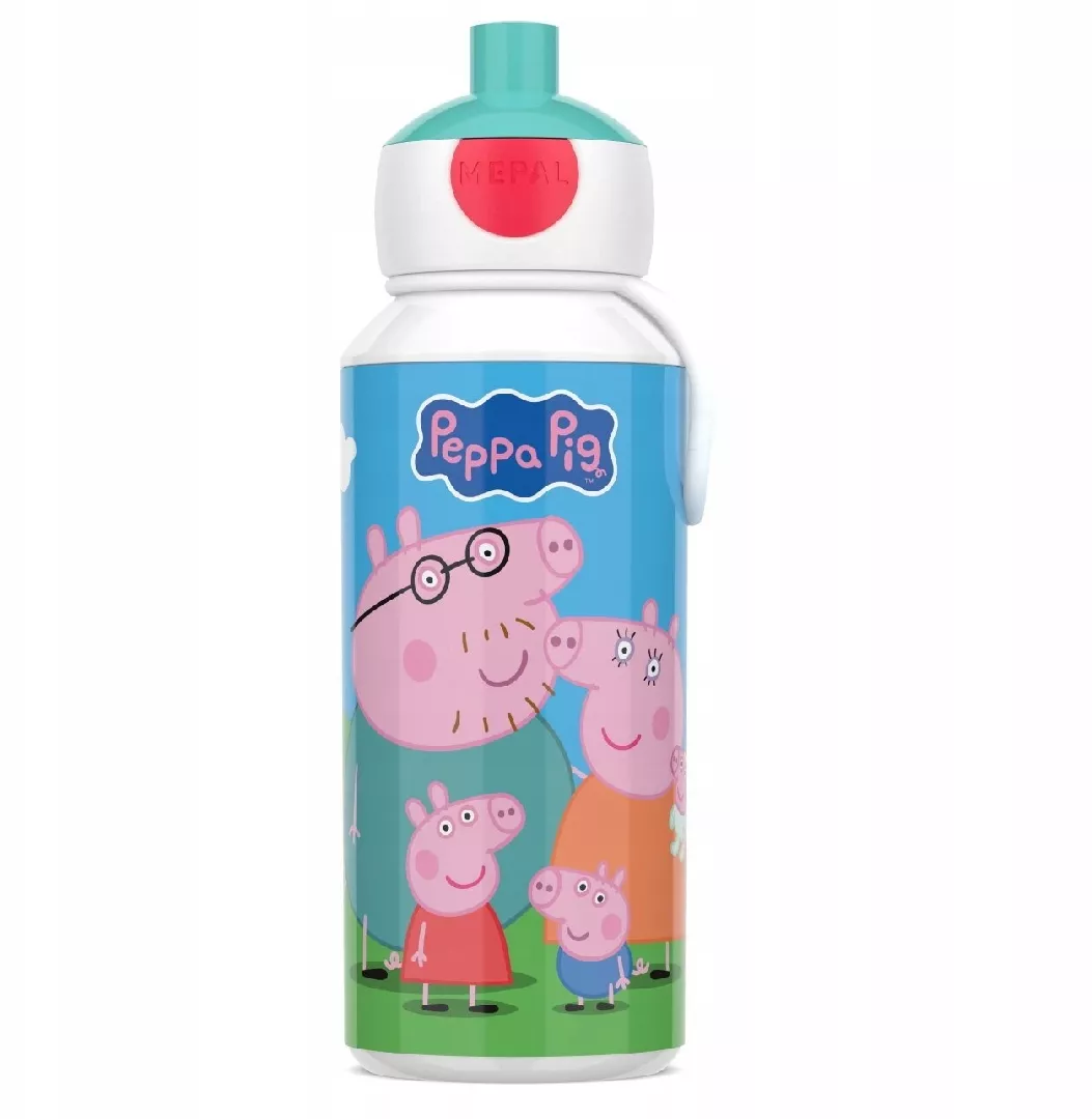 BUTELKA POP-UP CAMPUS 400ML PEPPA PIG