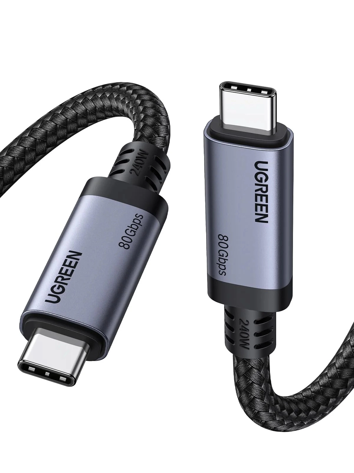 Kabelis USB C male - USB