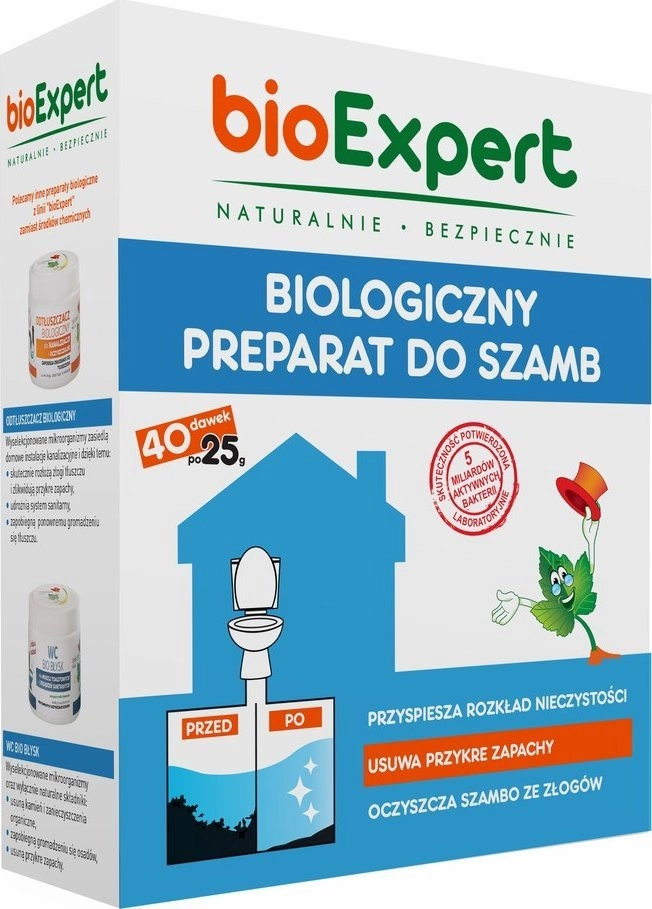 UN Preparat biologiczny do szamb  opakowanie