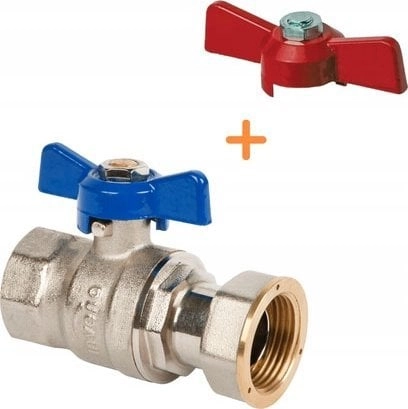 UN STRAIGHT BALL VALVE WITH HALF