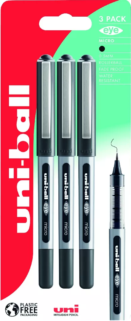 Uni-ball eye 150 3 pcs black