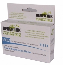 Ink cartridge Generink Epson E-18XL Yellow