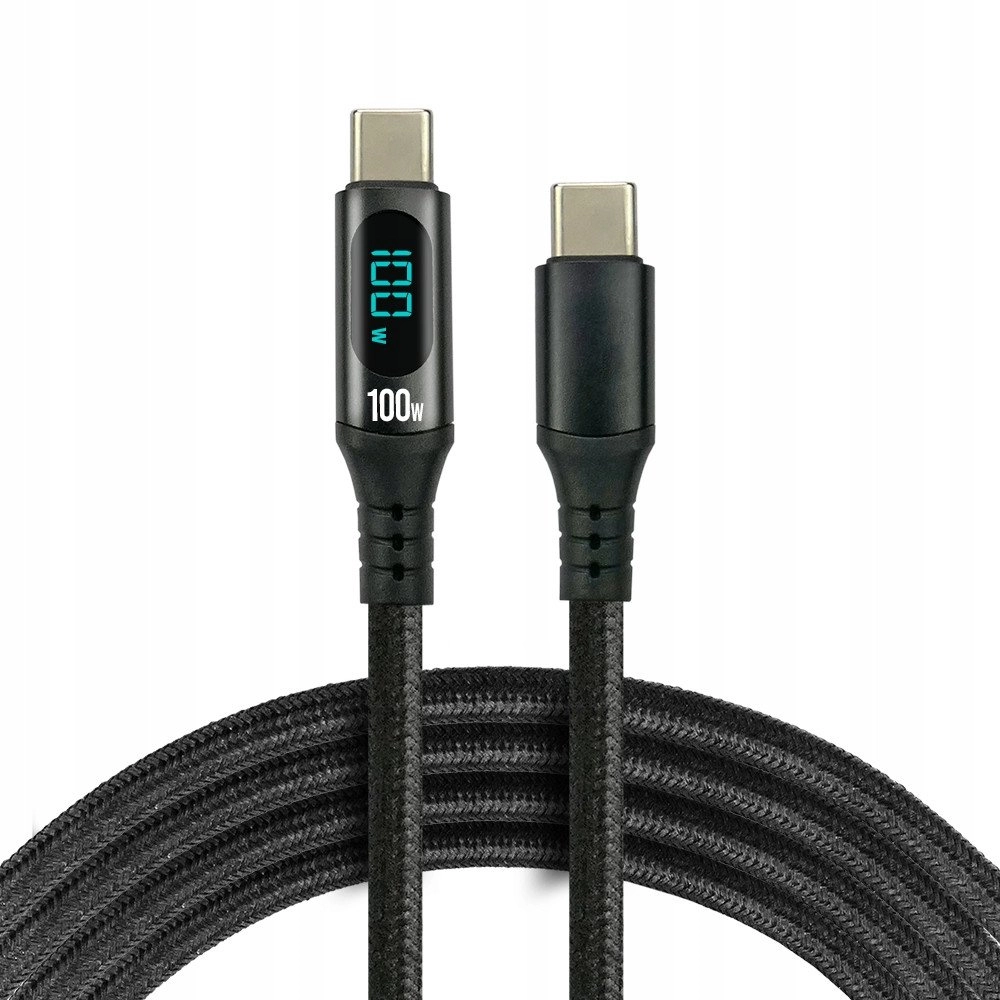 Braided cable USB-C - USB-C 2m