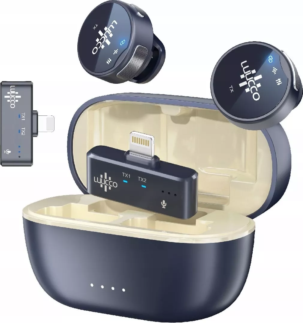 Wireless Lavalier Microphone for iPhone Lightning