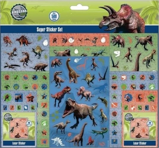 Undercover Sticker Set - Dinosaurs -
