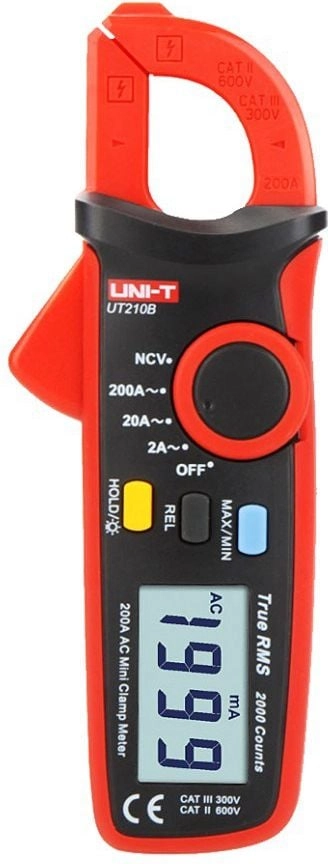 Uni-T 200A AC clamp meter UT210B