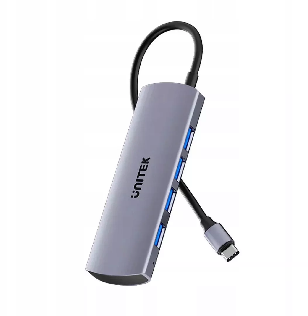 HUB USB Unitek Hub 4w1 USB-C
